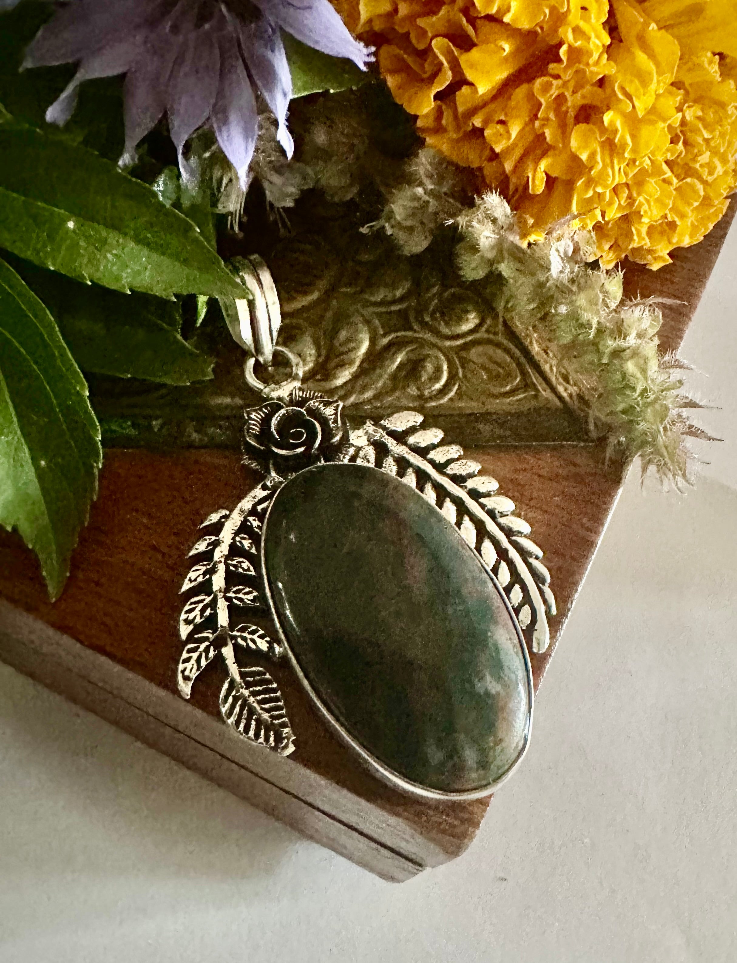 The Green Robed Rose
