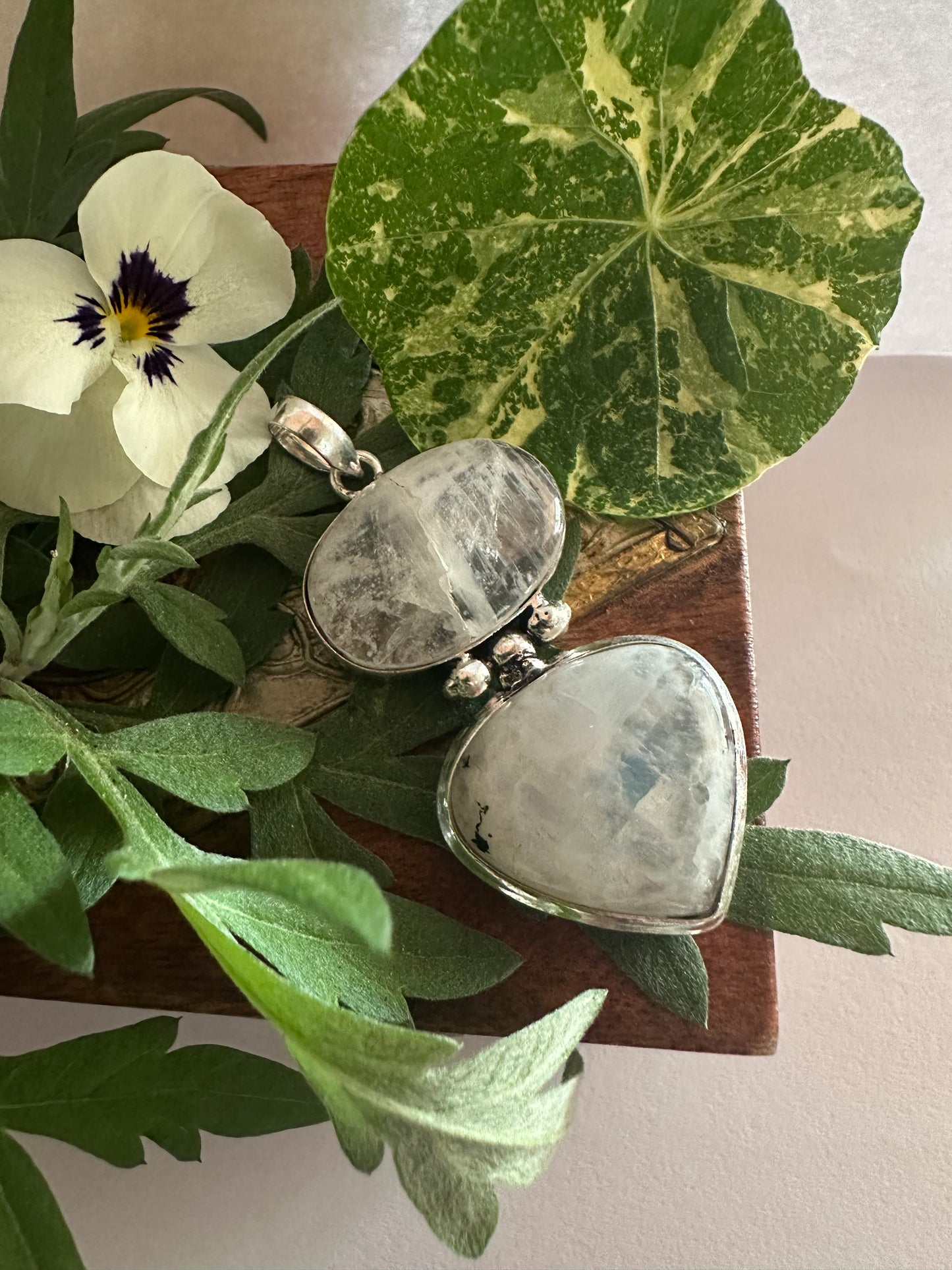 Rainbow Moonstone Goddess