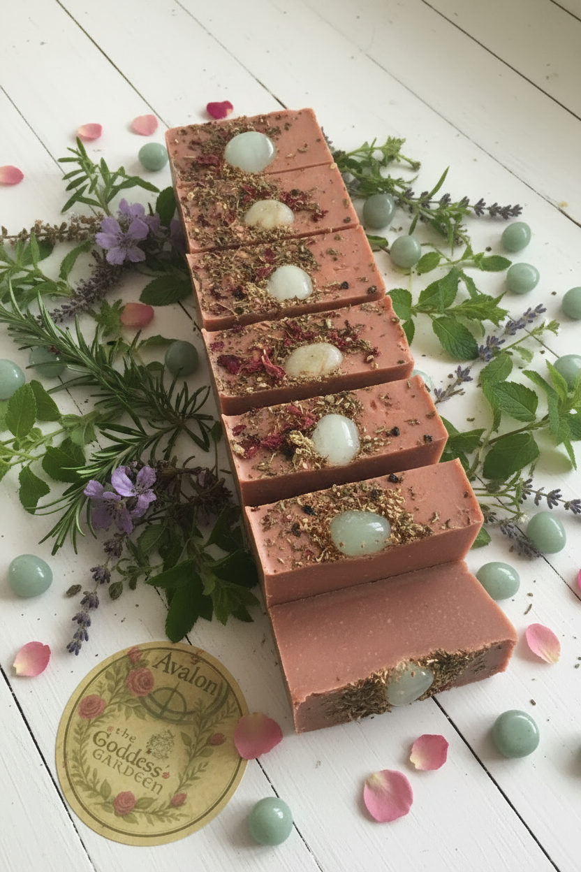 Avalon Pink Clay Soap Extended