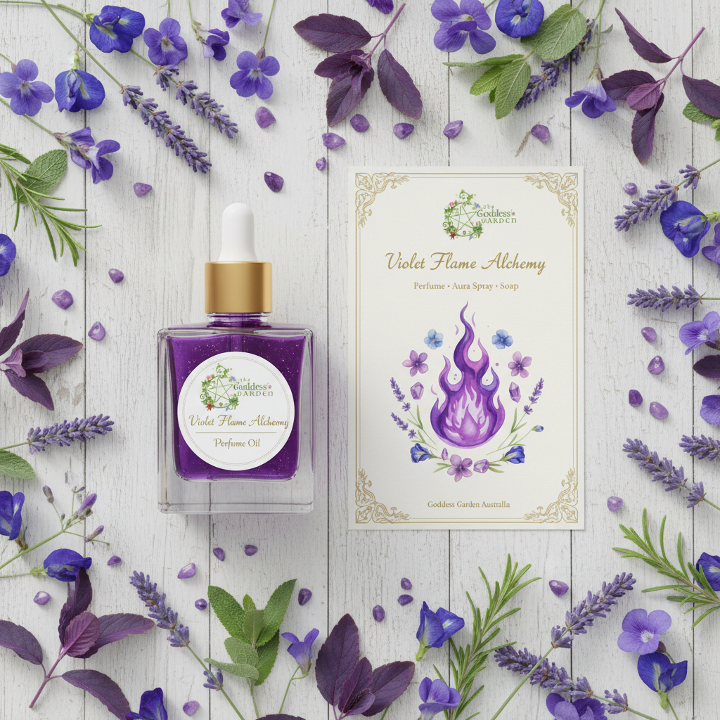 Violet Flame Alchemy Perfume Oil