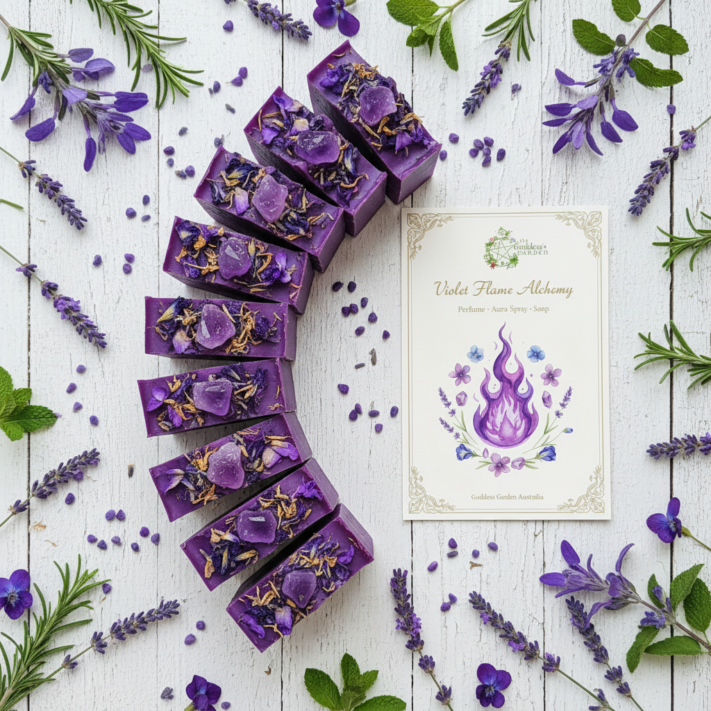 Violet Flame Alchemy Soap