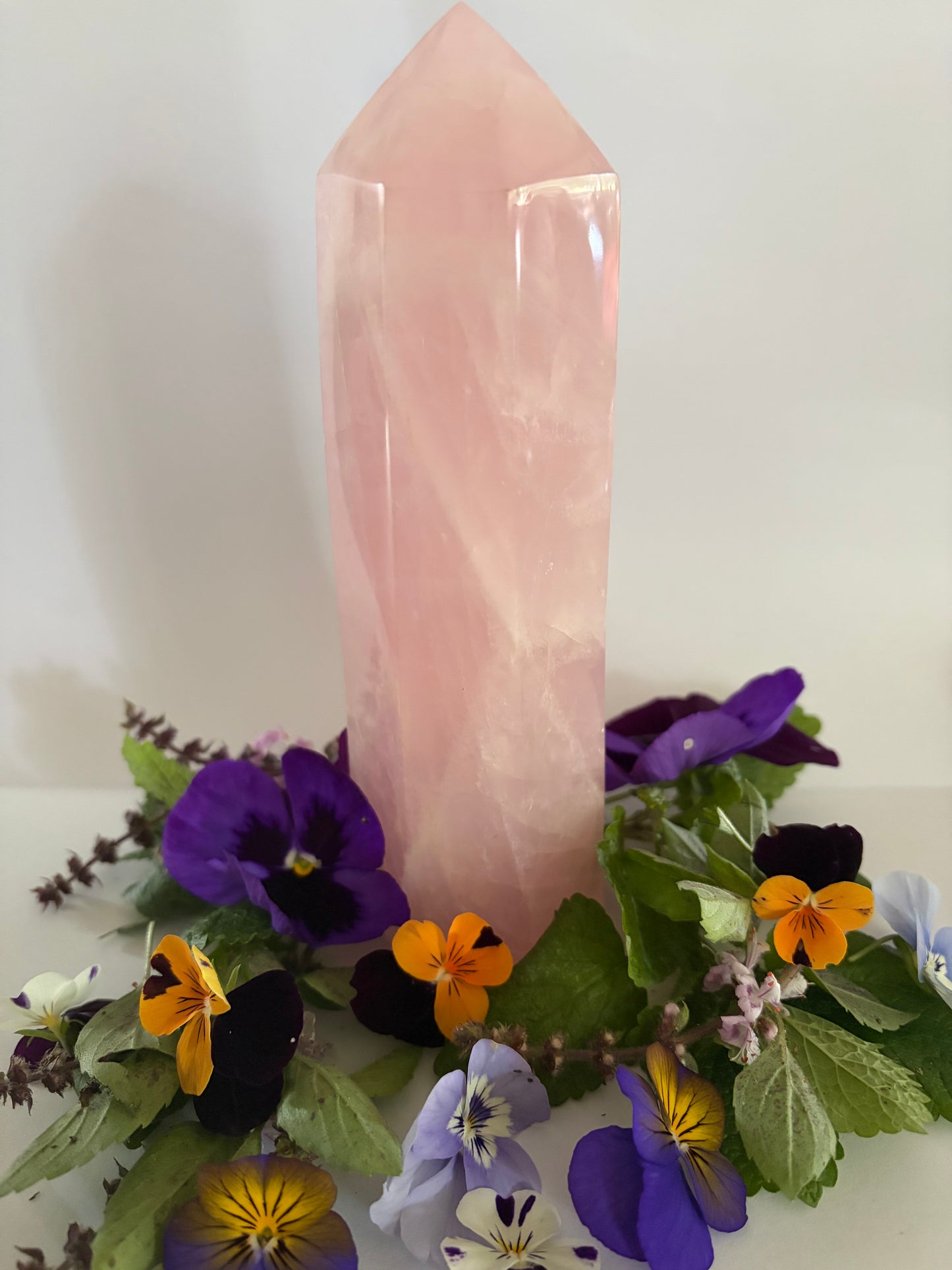 Temple heart Rose Quart Point 1kg