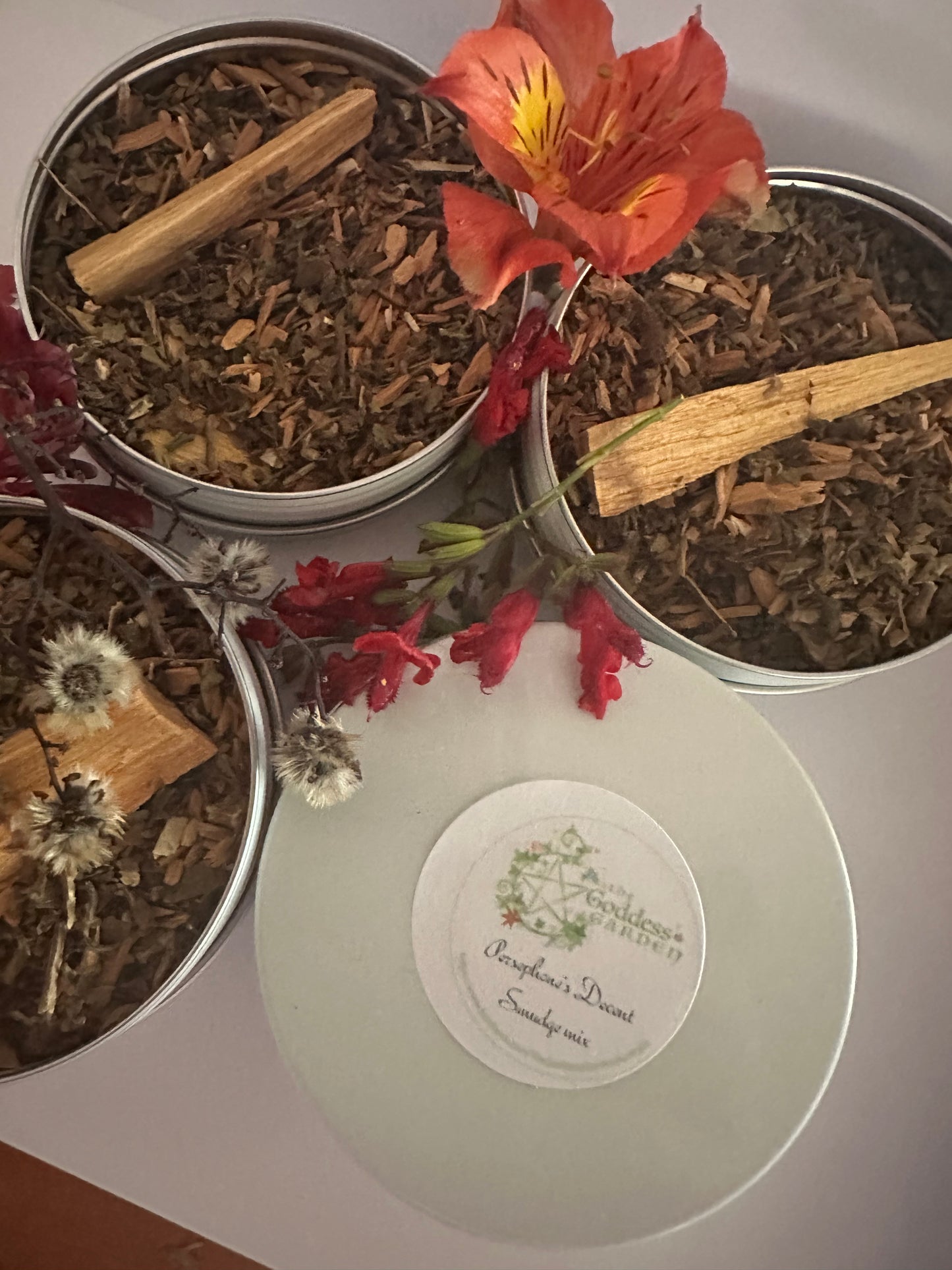 Persephone’s Decent Raw Smudge