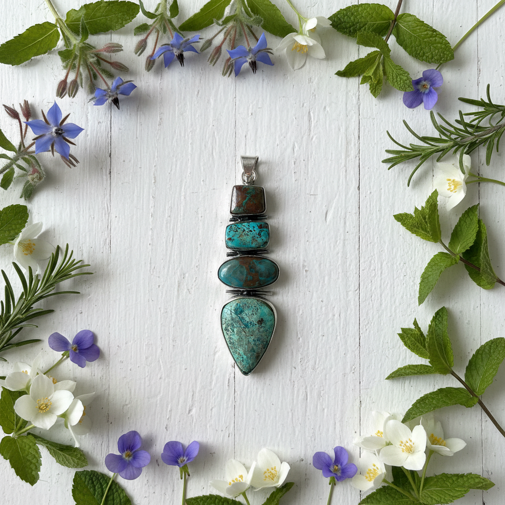 4-Stone Pendant