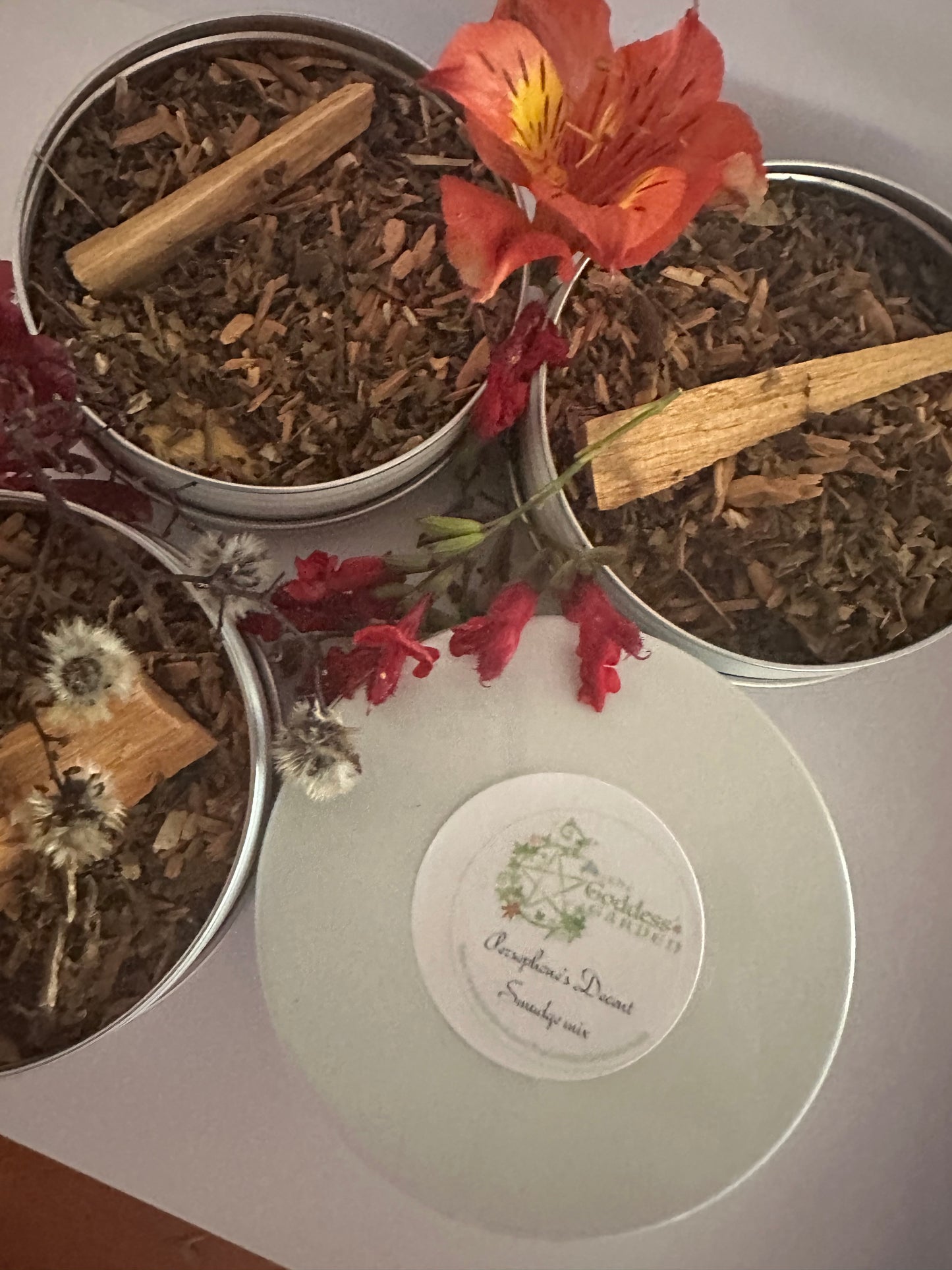 Persephone’s Decent Raw Smudge