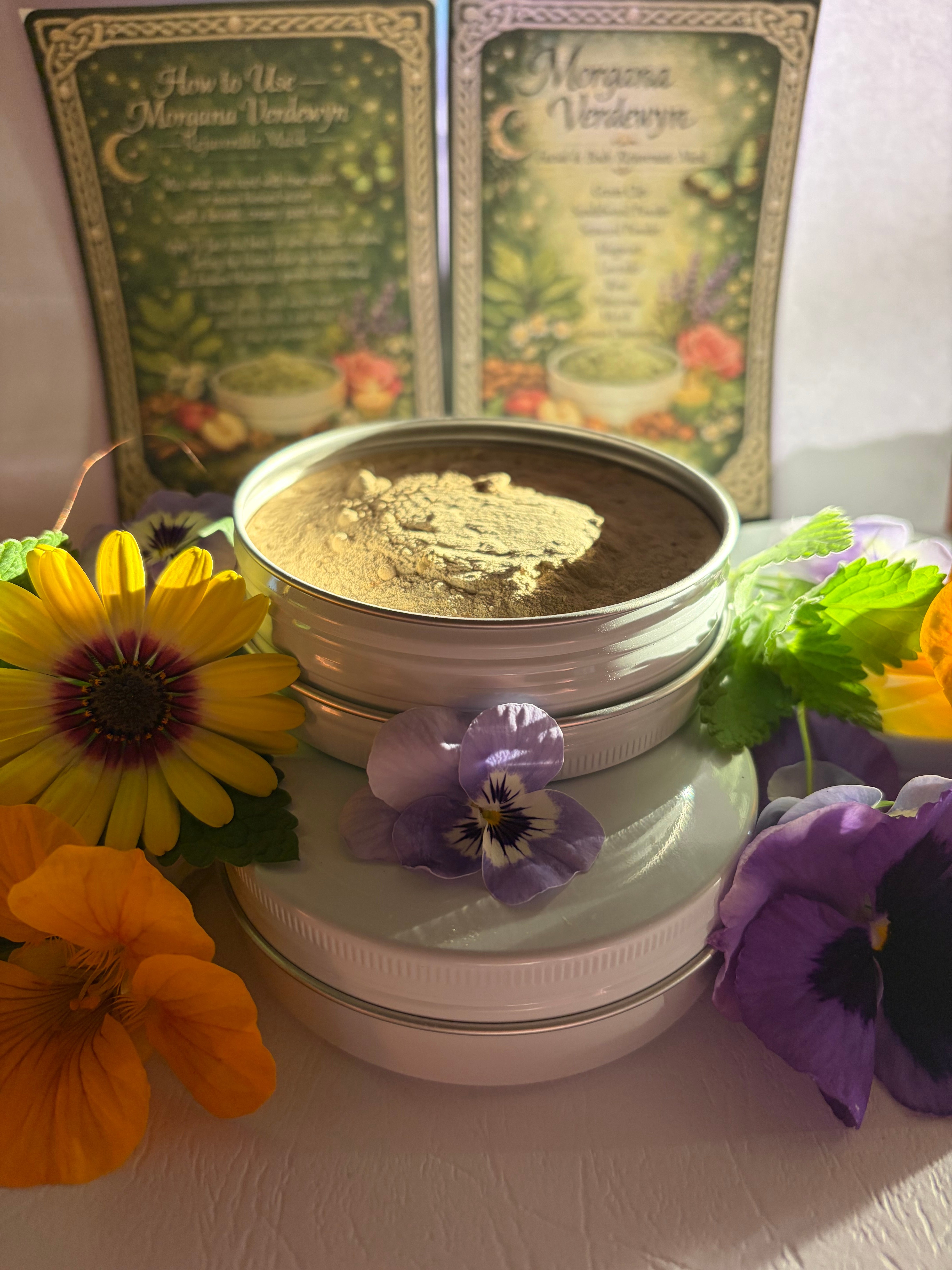 Morgana Verdewyn - Mugwort and Rose Clay Rejuvenate Mask Facial and Body