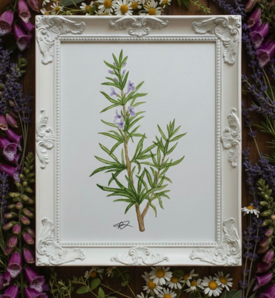 Rosemary A4 art Print