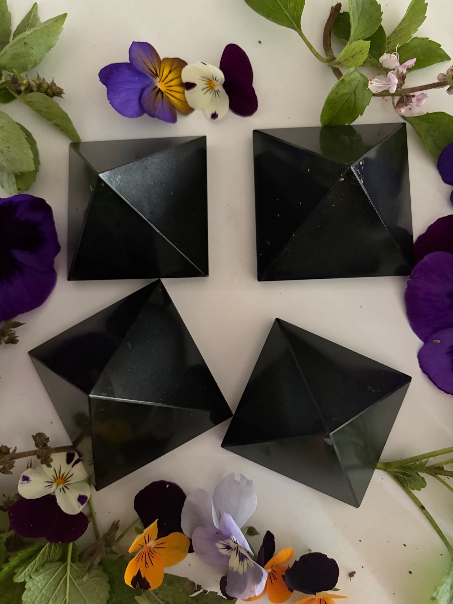 Shungite Pyramids