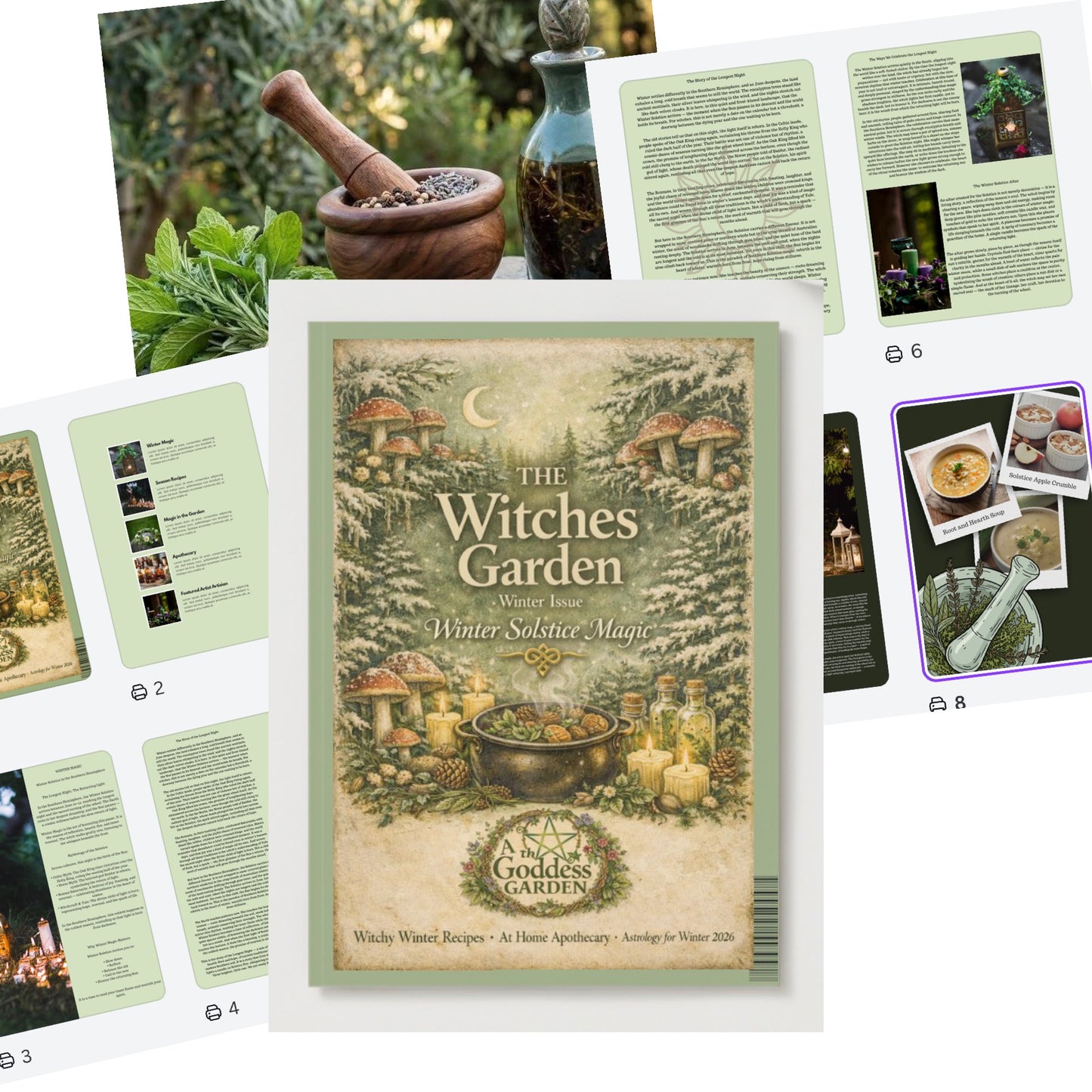 The Witches Garden Mag - Pre Sale Printed and Digital