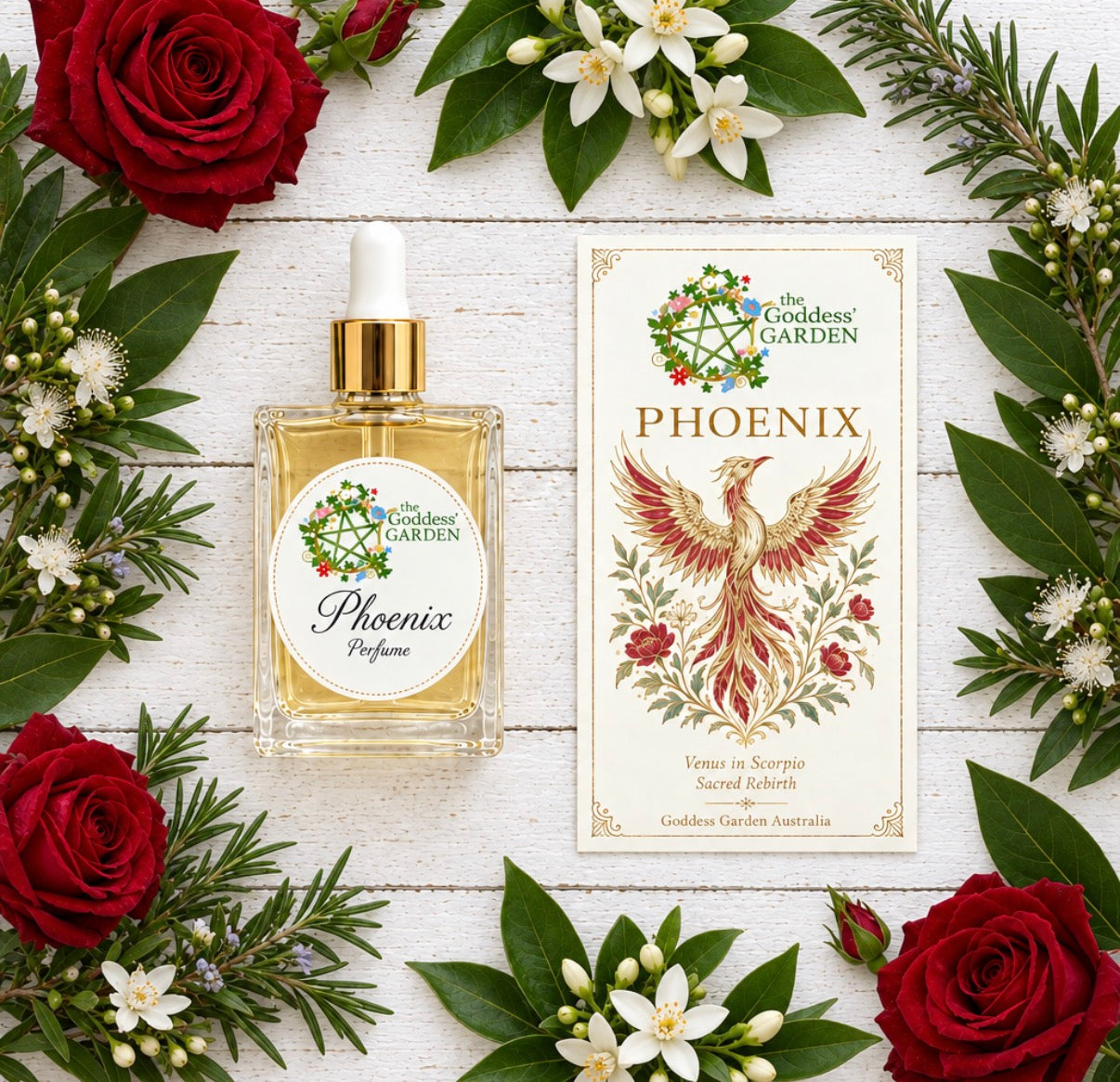 Phoenix Venus Death and Rebirth Ritual Organic Perfume — Pre-order