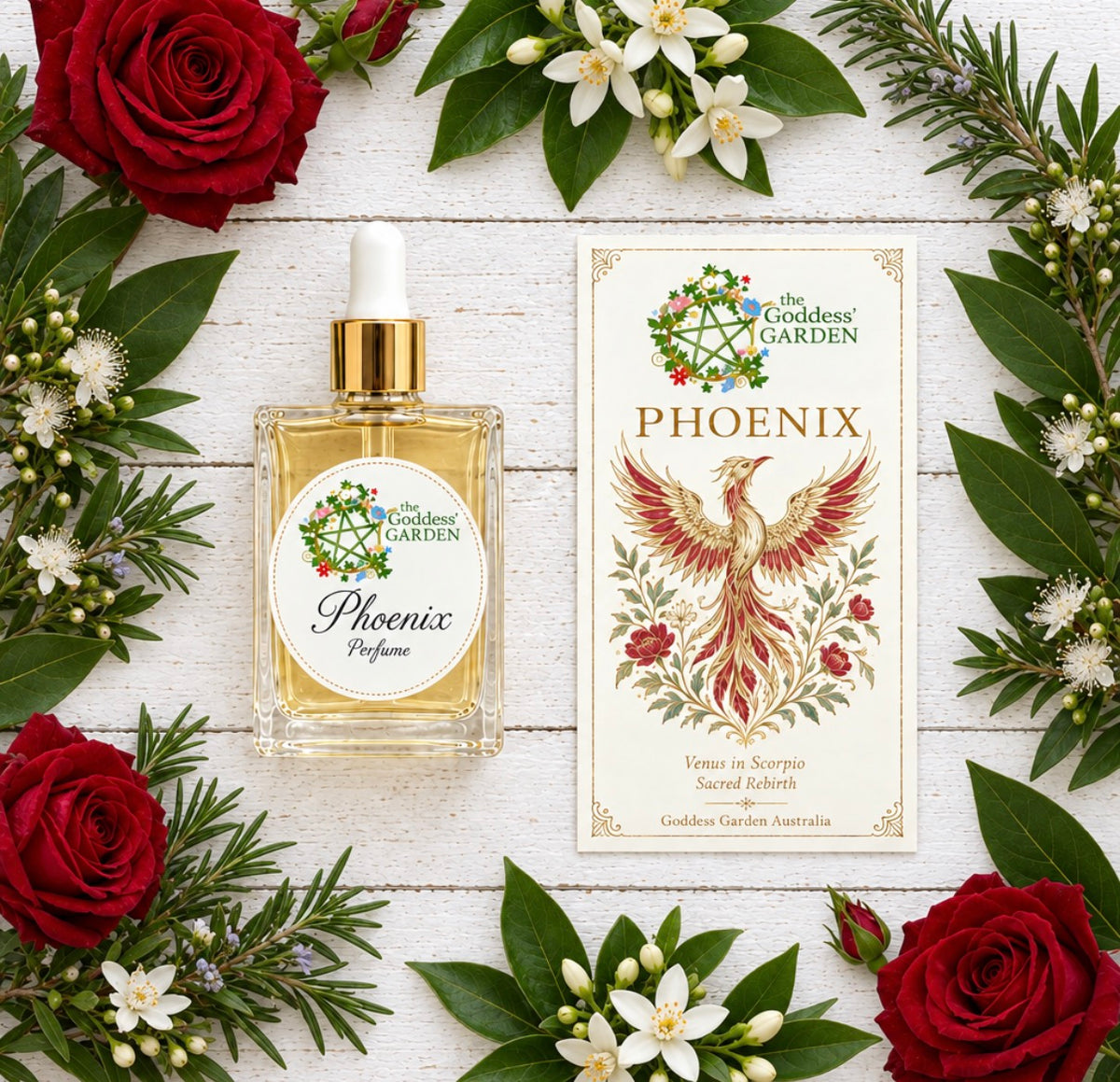 Phoenix Venus Death and Rebirth Ritual Organic Perfume — Pre-order