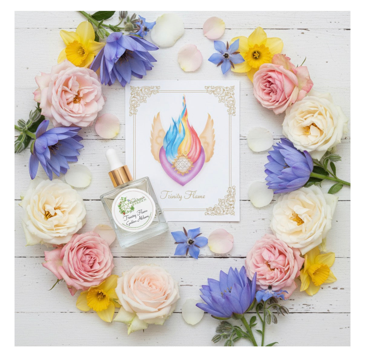 Triple Heart Flame Organic Perfume Alchemy