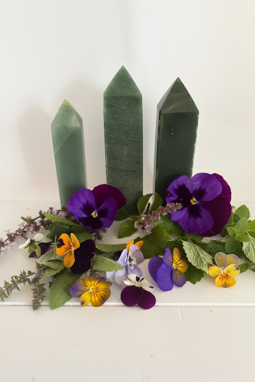 Aventurine Obelisks
