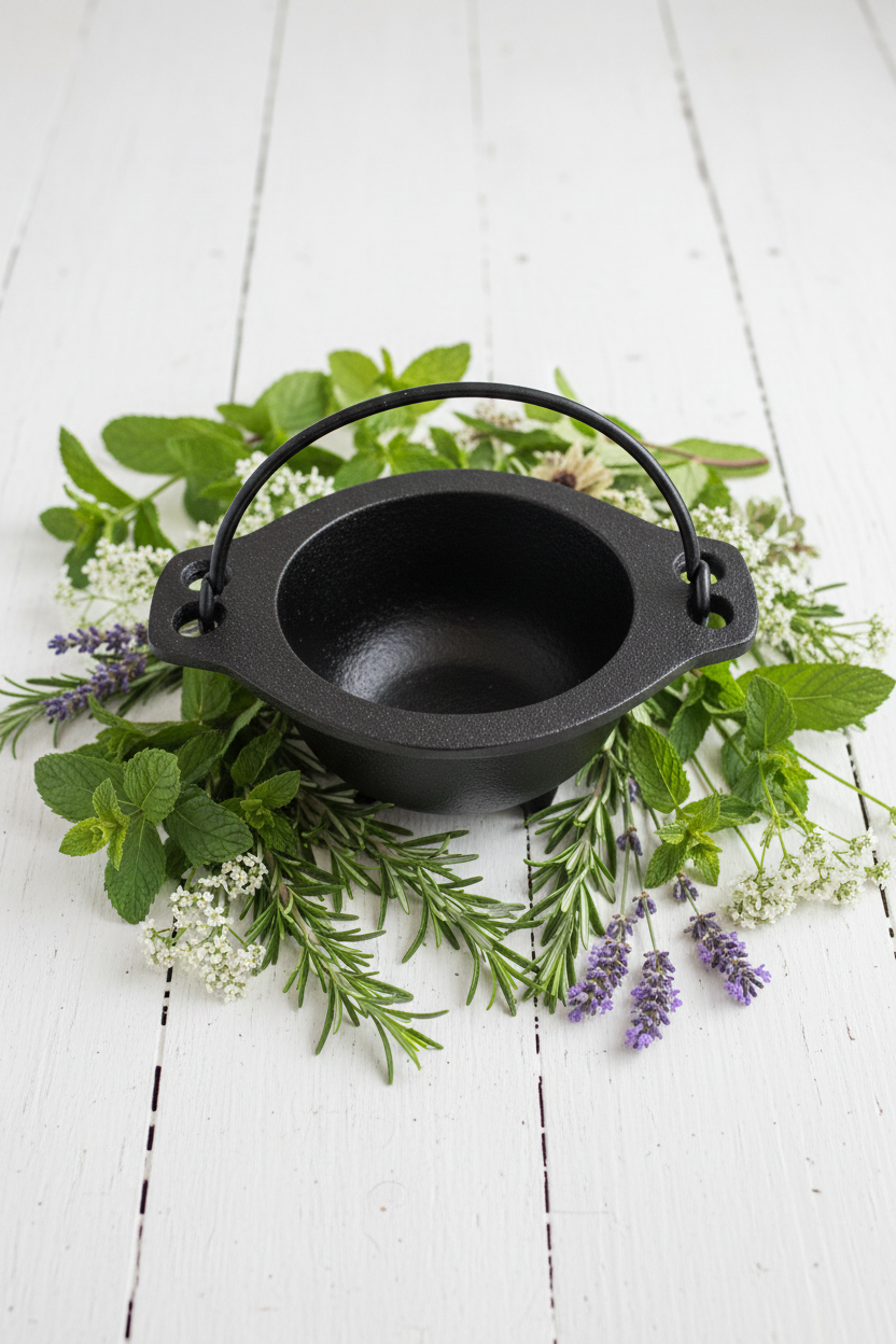 Cast Iron Cauldron