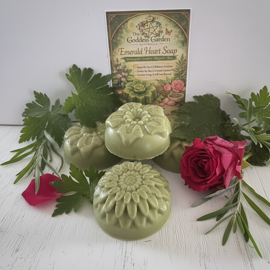 Emerald Heart Soap