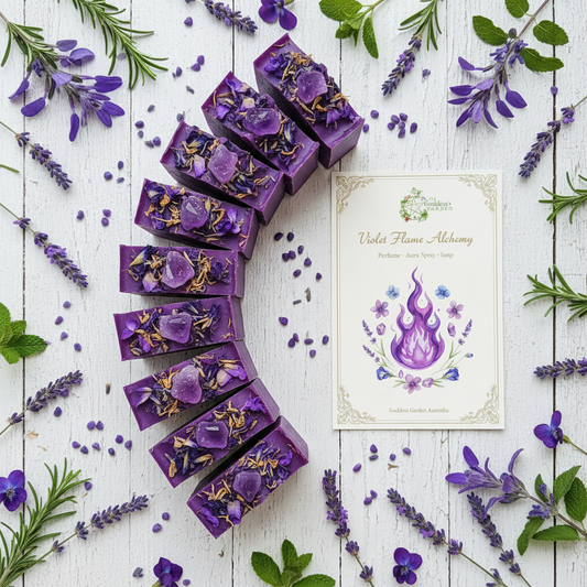 Violet Flame Alchemy Soap