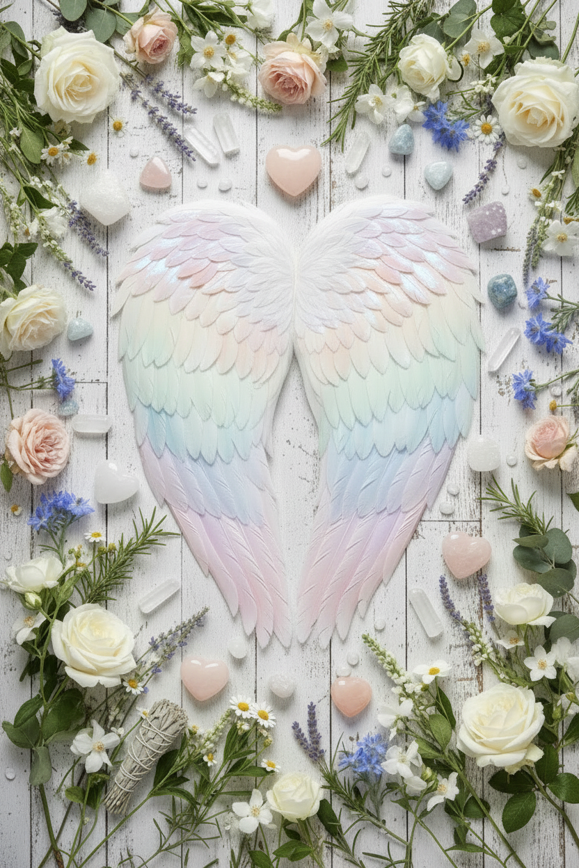Lush Angel Wings with More Feathers
