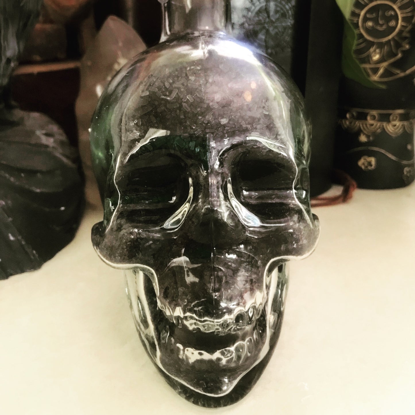 Skulls of thy Enemies Black Salt - potent kali ma fire ash
