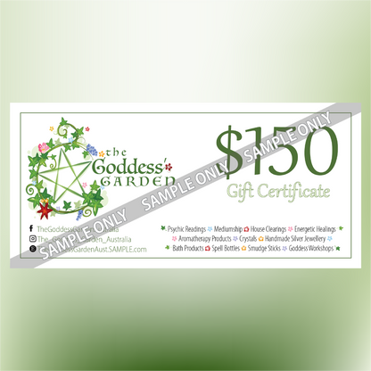 Gift Vouchers (multiple values available)