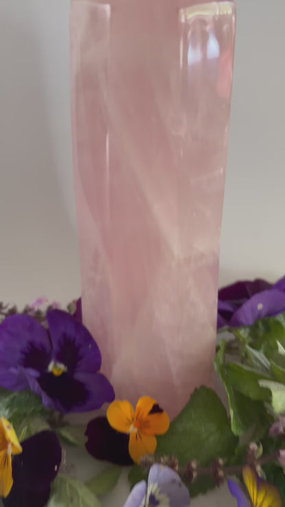 Temple heart Rose Quart Point 1kg